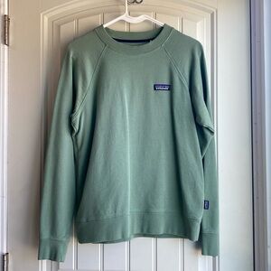 Patagonia 100% organic cotton lightweight size small Sweatshirt Women’s, Green